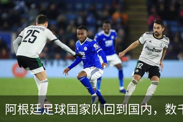 阿根廷足球国家队回到国内，数千名球迷仍冒雨迎接。